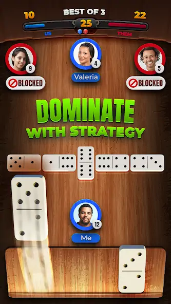 Download Domino Duel - Online Dominoes MOD [Unlimited money] + MOD [Menu] APK for Android