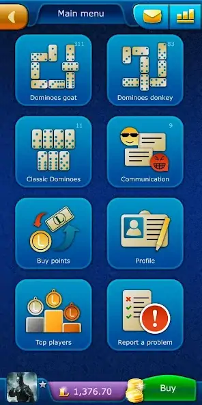 Download Dominoes LiveGames online MOD [Unlimited money] + MOD [Menu] APK for Android