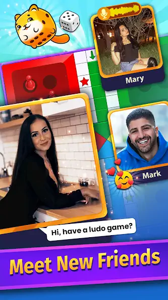 Download Ludo Game COPLE - Voice Chat MOD [Unlimited money/gems] + MOD [Menu] APK for Android