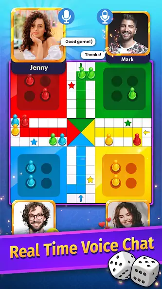 Download Ludo Game COPLE - Voice Chat MOD [Unlimited money/gems] + MOD [Menu] APK for Android