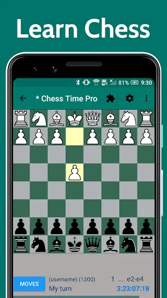 Download Chess Time - Multiplayer Chess MOD [Unlimited money/coins] + MOD [Menu] APK for Android