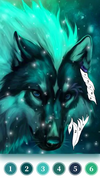 Download Wolf Coloring Book Color Game MOD [Unlimited money/coins] + MOD [Menu] APK for Android