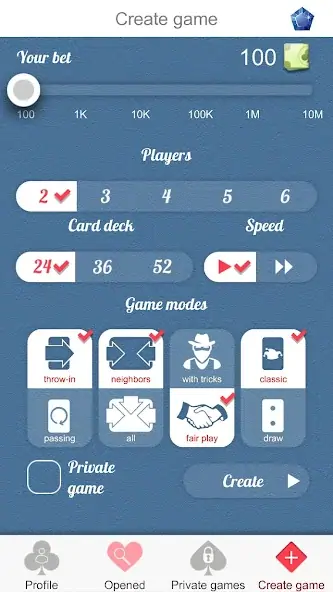 Download Durak Online MOD [Unlimited money] + MOD [Menu] APK for Android