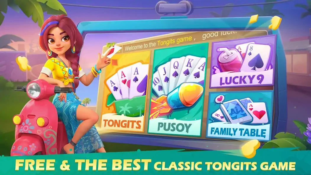 Download Tongits Star - Pusoy ColorGame MOD [Unlimited money] + MOD [Menu] APK for Android