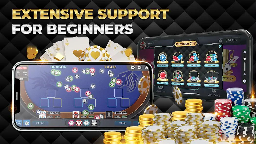 Download Dragon Tiger online casino MOD [Unlimited money/gems] + MOD [Menu] APK for Android