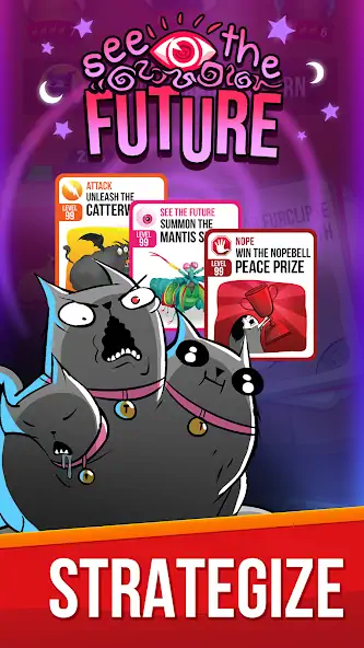 Download Exploding Kittens Unleashed MOD [Unlimited money/coins] + MOD [Menu] APK for Android