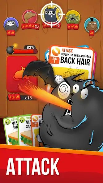 Download Exploding Kittens Unleashed MOD [Unlimited money/coins] + MOD [Menu] APK for Android
