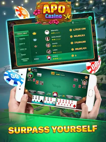 Download Apo Casino - Tongits 777 Slots MOD [Unlimited money/coins] + MOD [Menu] APK for Android