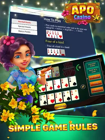 Download Apo Casino - Tongits 777 Slots MOD [Unlimited money/coins] + MOD [Menu] APK for Android