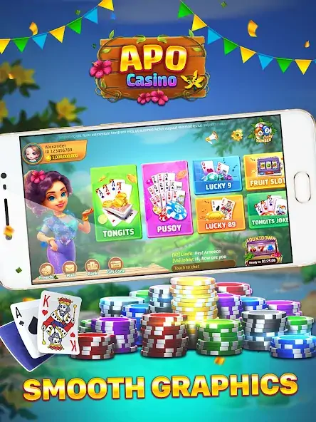 Download Apo Casino - Tongits 777 Slots MOD [Unlimited money/coins] + MOD [Menu] APK for Android