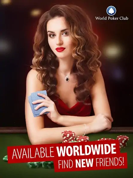 Download Poker Games: World Poker Club MOD [Unlimited money/gems] + MOD [Menu] APK for Android