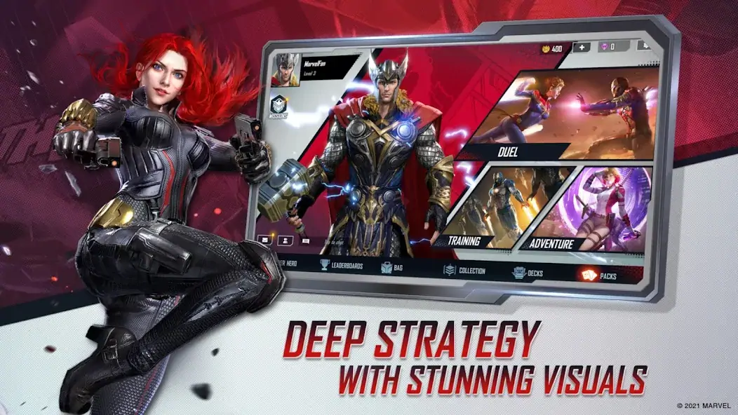 Download MARVEL Duel MOD [Unlimited money/gems] + MOD [Menu] APK for Android