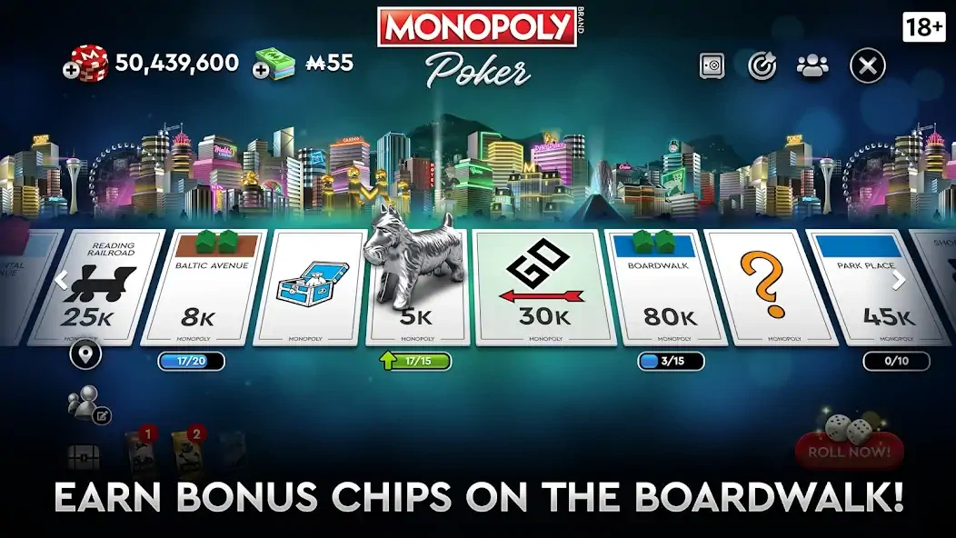 Download MONOPOLY Poker - Texas Holdem MOD [Unlimited money/gems] + MOD [Menu] APK for Android