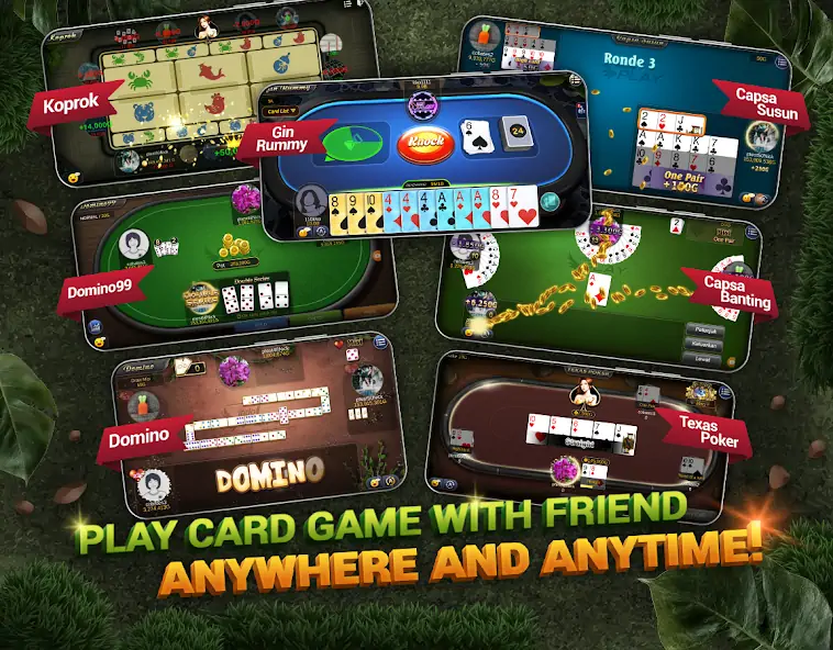 Download Indoplay-Capsa Domino QQ Poker MOD [Unlimited money/coins] + MOD [Menu] APK for Android