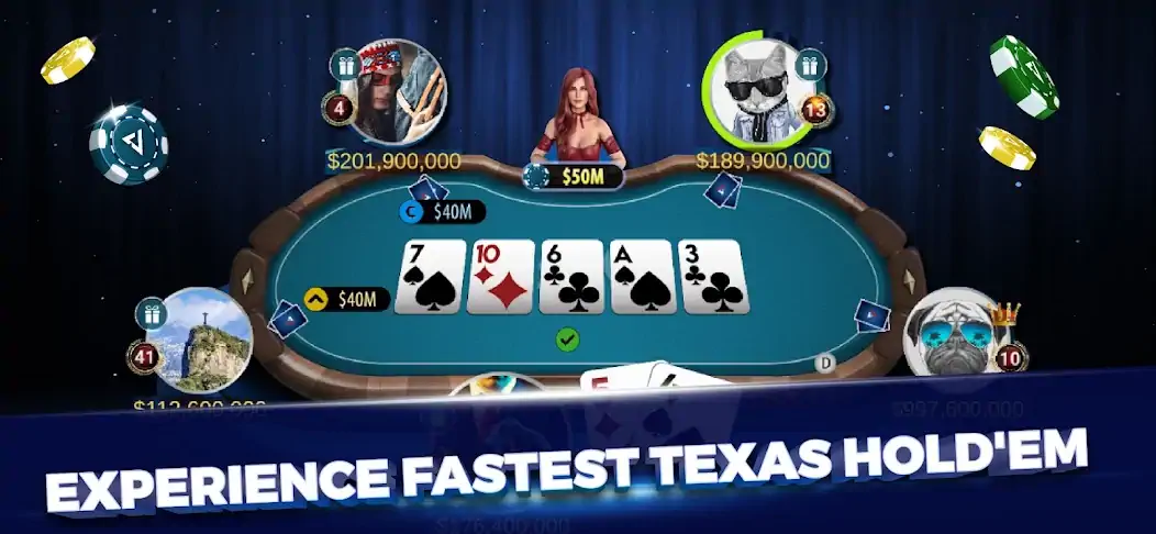 Download Velo Poker: Texas Holdem Poker MOD [Unlimited money/gems] + MOD [Menu] APK for Android