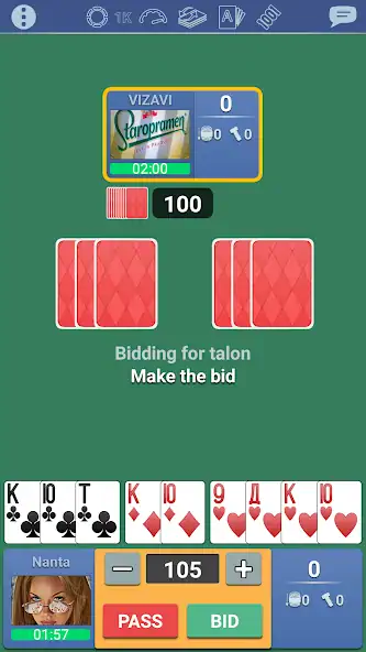 Download Thousand 1000 Online card game MOD [Unlimited money/gems] + MOD [Menu] APK for Android