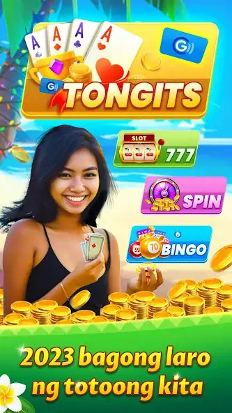 Download Tongits Earn: Real Coin Reward MOD [Unlimited money/gems] + MOD [Menu] APK for Android