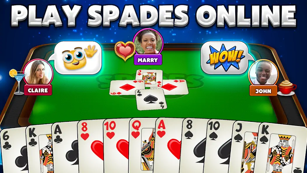 Download Spades Plus - Card Game MOD [Unlimited money/gems] + MOD [Menu] APK for Android