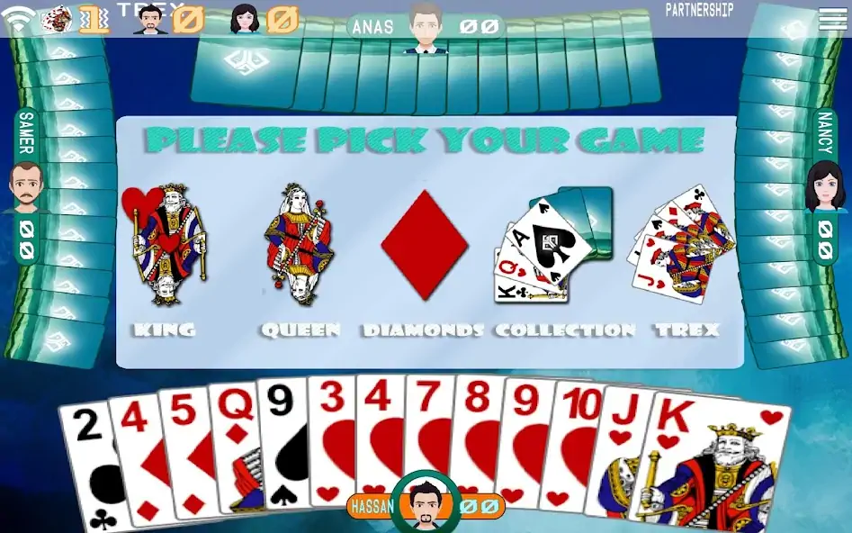 Download Golden Card Games Tarneeb Trix MOD [Unlimited money] + MOD [Menu] APK for Android