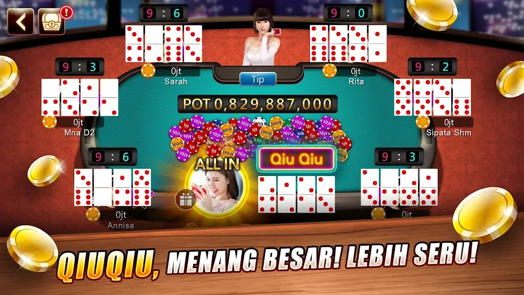 Download LUXY Domino Gaple QiuQiu Poker MOD [Unlimited money/gems] + MOD [Menu] APK for Android