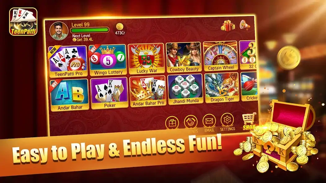 Download KKTeenPatti Plus MOD [Unlimited money] + MOD [Menu] APK for Android