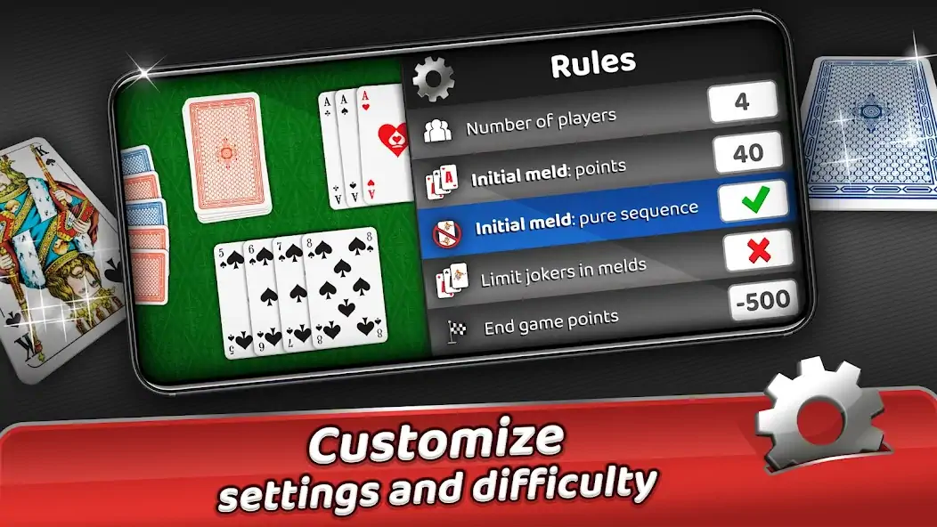 Download Rummy - offline card game MOD [Unlimited money/gems] + MOD [Menu] APK for Android