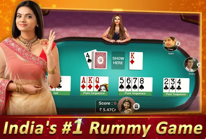 Download Rummy Gold (With Fast Rummy) - MOD [Unlimited money/coins] + MOD [Menu] APK for Android