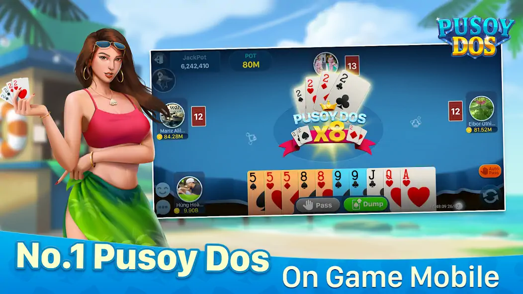 Download Pusoy Dos ZingPlay - card game MOD [Unlimited money/gems] + MOD [Menu] APK for Android