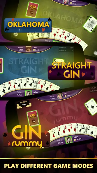 Download Gin Rummy - Offline Card Games MOD [Unlimited money] + MOD [Menu] APK for Android