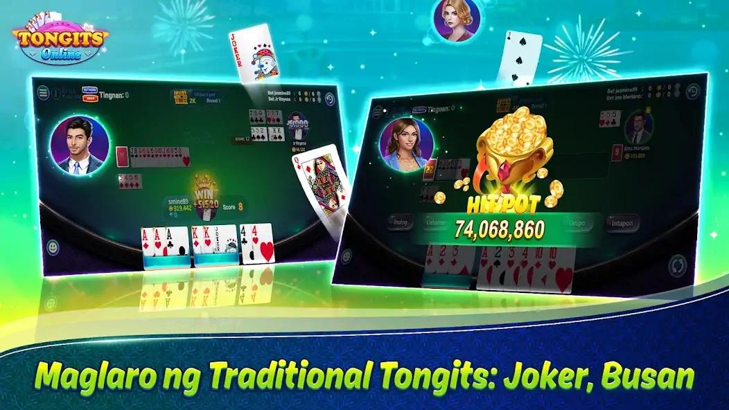 Download Tongits Online - Pusoy Slots MOD [Unlimited money/coins] + MOD [Menu] APK for Android