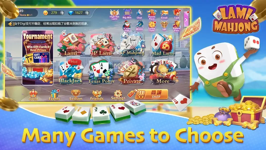 Download Lami Mahjong MOD [Unlimited money/coins] + MOD [Menu] APK for Android