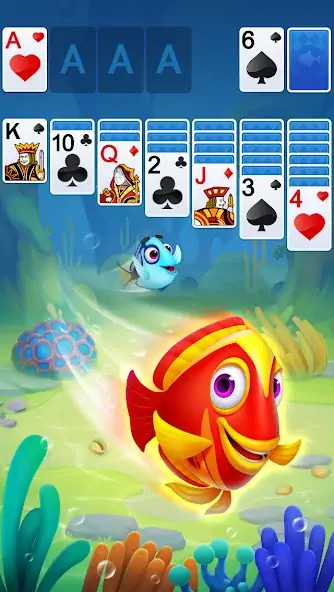 Download Solitaire 3D Fish MOD [Unlimited money] + MOD [Menu] APK for Android