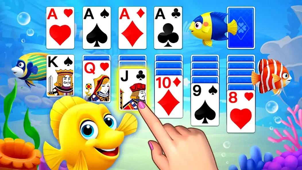 Download Solitaire Fish MOD [Unlimited money/coins] + MOD [Menu] APK for Android