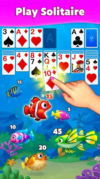 Download Solitaire Fish MOD [Unlimited money/coins] + MOD [Menu] APK for Android