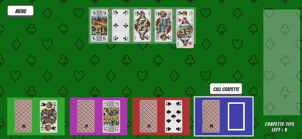 Download Crapette multiplayer solitaire MOD [Unlimited money] + MOD [Menu] APK for Android