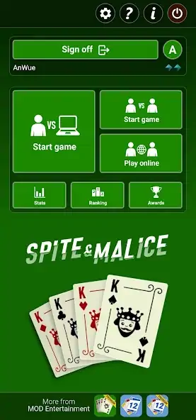 Download Spite & Malice MOD [Unlimited money/gems] + MOD [Menu] APK for Android