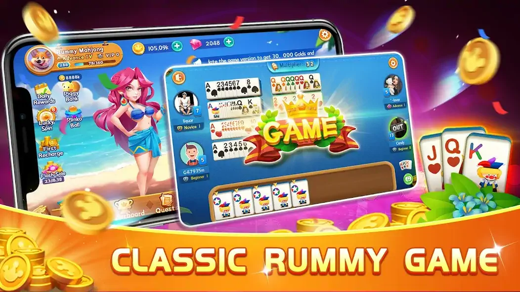 Download Rummy Mahjong - Online Lami MOD [Unlimited money/gems] + MOD [Menu] APK for Android