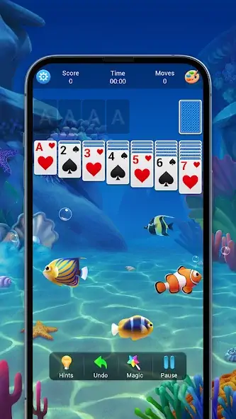 Download Solitaire, Klondike Card Games MOD [Unlimited money] + MOD [Menu] APK for Android