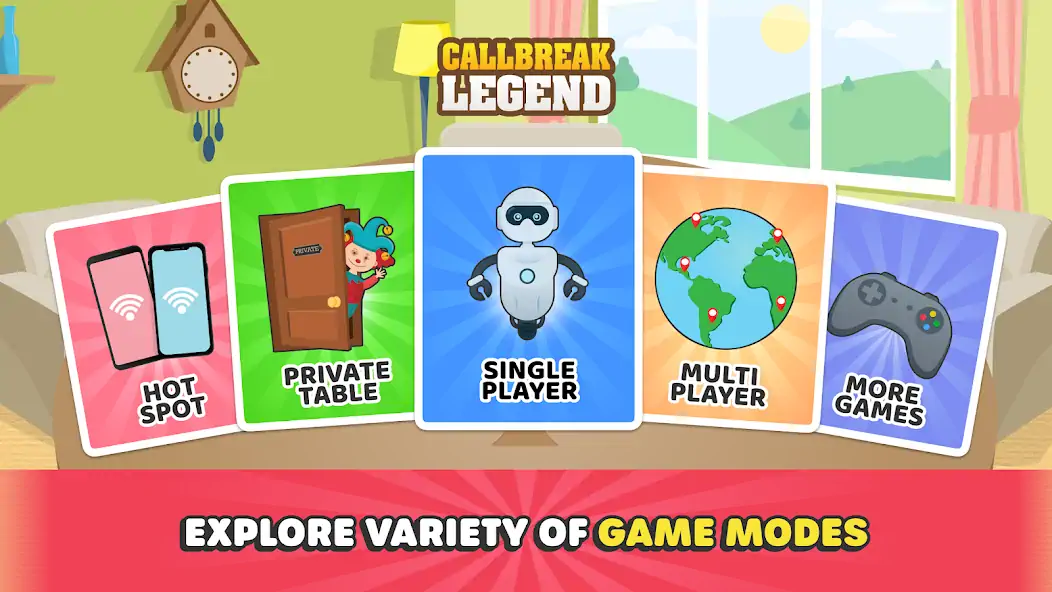 Download Callbreak Legend by Bhoos MOD [Unlimited money/gems] + MOD [Menu] APK for Android