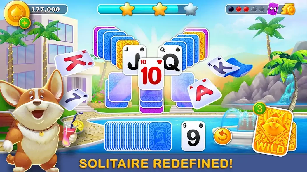 Download Seaside Solitaire: Сard Games MOD [Unlimited money/gems] + MOD [Menu] APK for Android