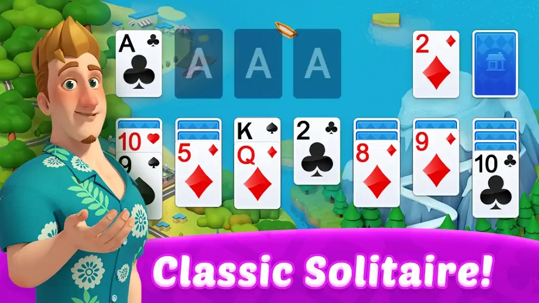 Download Solitaire: Card Games MOD [Unlimited money/gems] + MOD [Menu] APK for Android