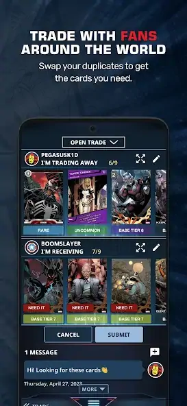 Download Marvel Collect! by Topps® MOD [Unlimited money] + MOD [Menu] APK for Android
