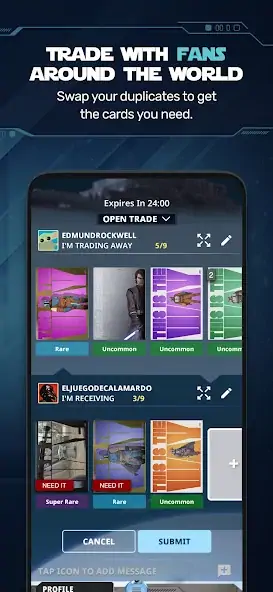 Download Star Wars Card Trader by Topps MOD [Unlimited money/gems] + MOD [Menu] APK for Android