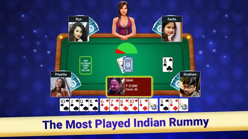 Download Indian Rummy Teen Patti Rummy MOD [Unlimited money] + MOD [Menu] APK for Android