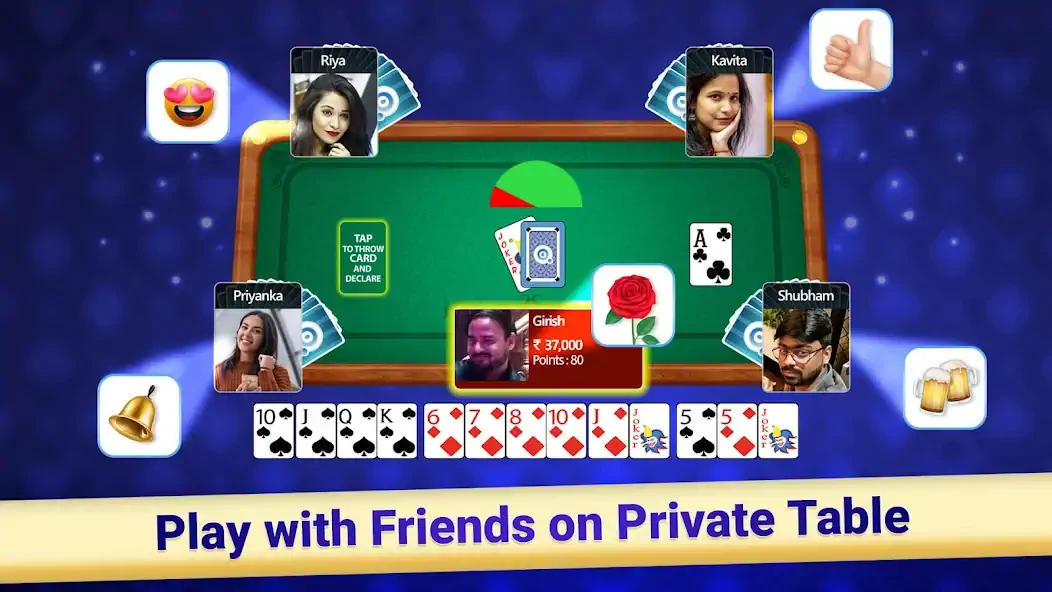 Download Indian Rummy Teen Patti Rummy MOD [Unlimited money] + MOD [Menu] APK for Android