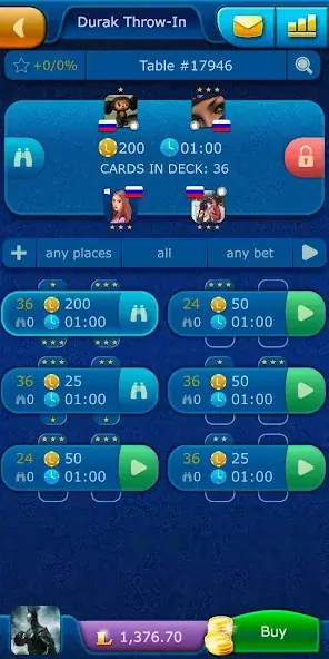 Download Durak LiveGames online MOD [Unlimited money/gems] + MOD [Menu] APK for Android