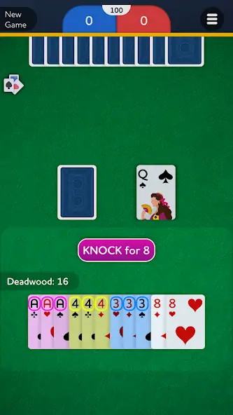 Download Gin Rummy - Classic Card Game MOD [Unlimited money/gems] + MOD [Menu] APK for Android