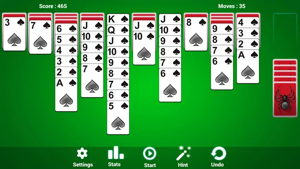 Download Spider Solitaire Card Classic MOD [Unlimited money] + MOD [Menu] APK for Android