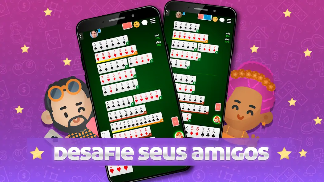 Download Buraco Online - Mano a Mano MOD [Unlimited money/gems] + MOD [Menu] APK for Android