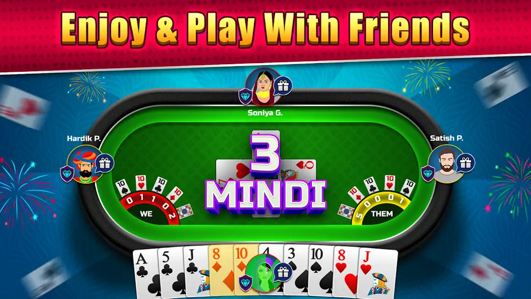 Download Mindi Online Card Game MOD [Unlimited money] + MOD [Menu] APK for Android
